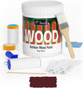 DWIL Wood Paint - Fast Dry, No Sanding, Burgundy Red