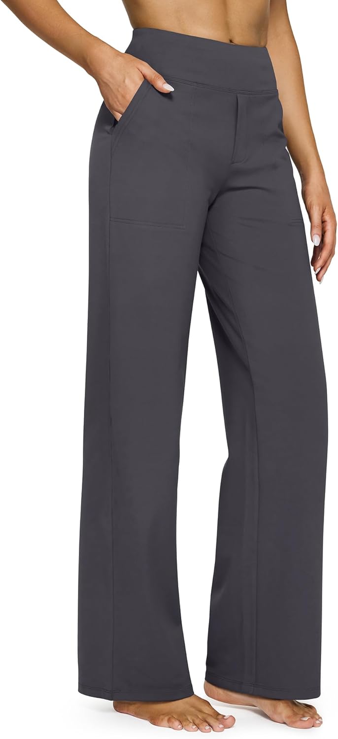 G4Free EverGoing Yoga Pants for Women with Pockets and Style