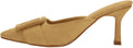 VETASTE Women's Heeled Mules Pointed Toe Suede - Elegant Everyday