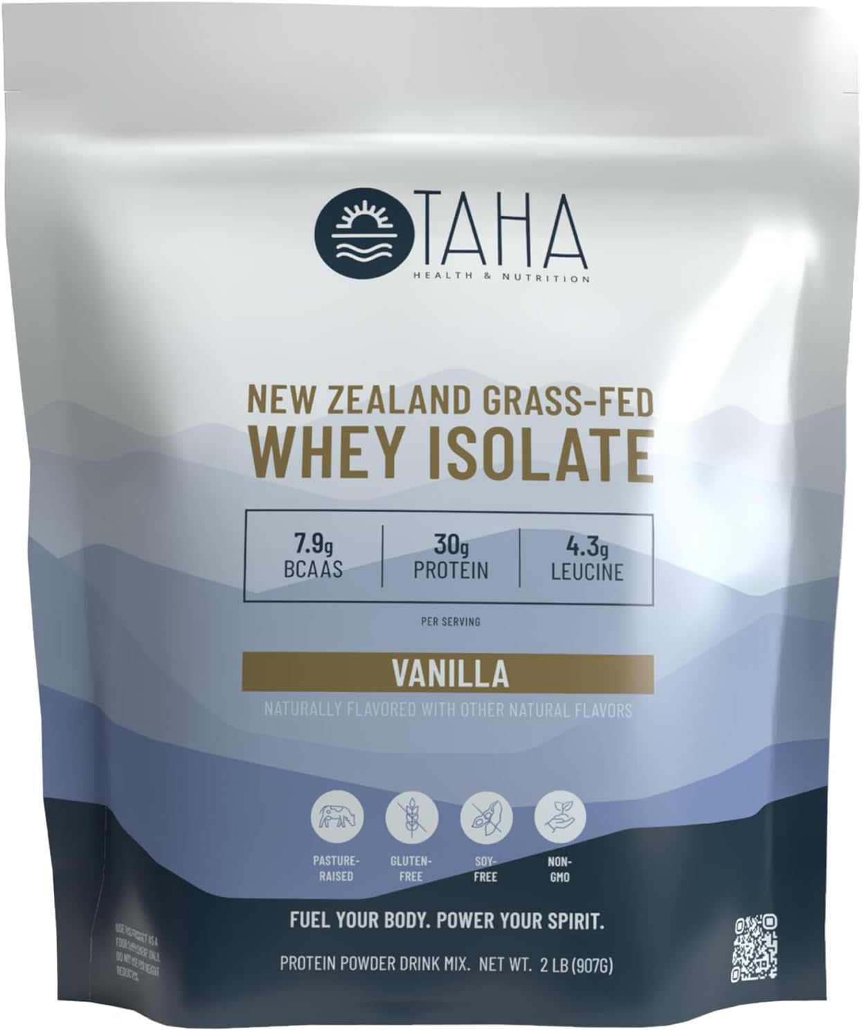 Taha Health Vanilla Whey Protein Isolate Powder for Muscle Growth