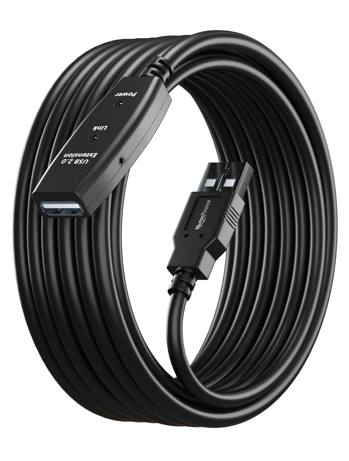 32ft USB Extension Cable with Signal Booster by MutecPower