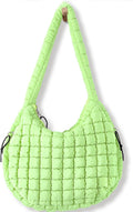 Puffer Tote Bag for Women Large Quilted Tote Bag - Spacious Stylish on