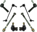 Front Steering & Suspension 8-Piece Kit for 2010-2017 Equinox/Terrain