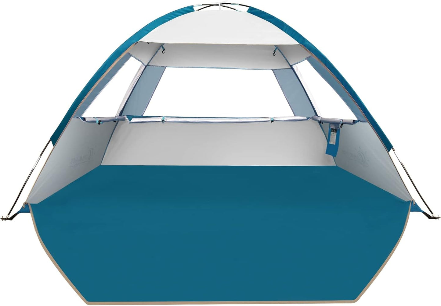 COMMOUDS Beach Tent Sun Shade for 3-4 People, Easy Setup