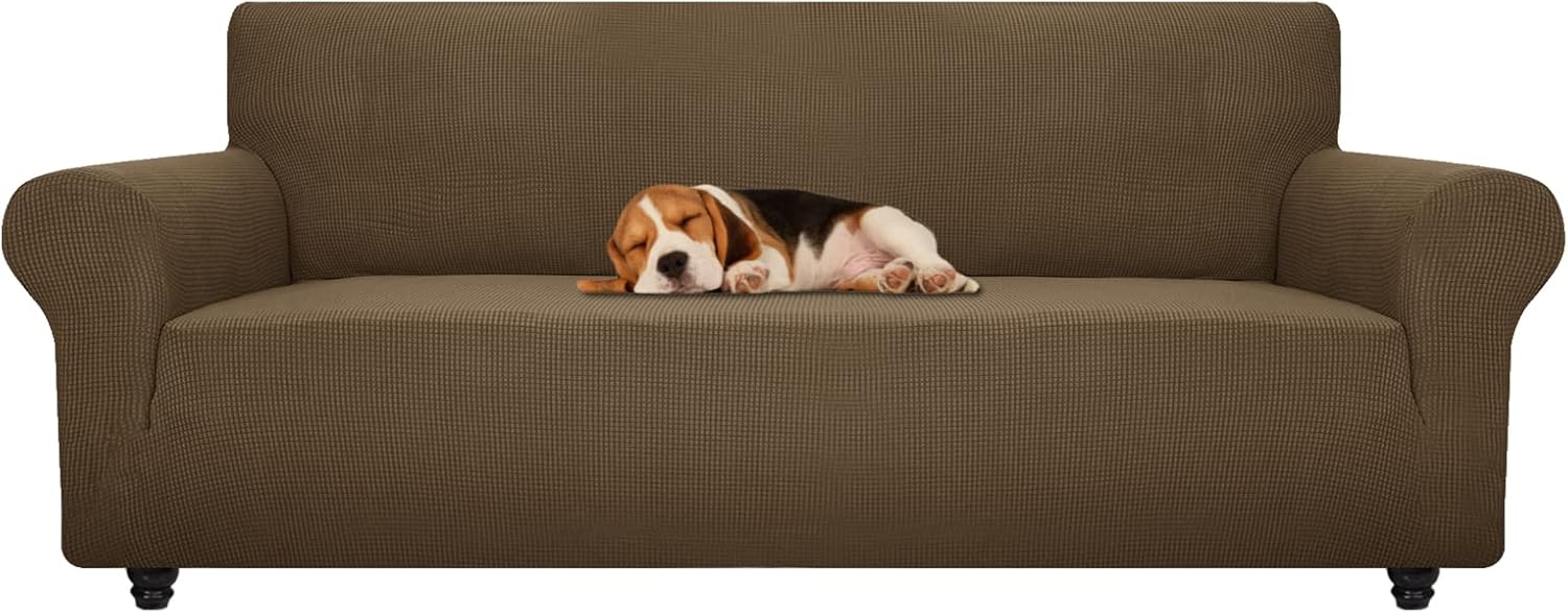 ZNSAYOTX Stretch Oversized Couch Cover for Universal Sofa Use