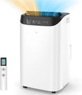 14000 BTU Portable AC/Heater Combo, Smart Cooling, Remote Control - HUMHOLD