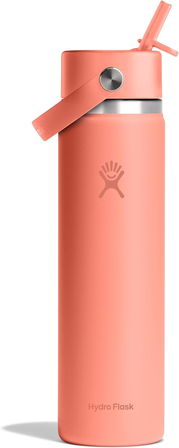 Hydro Flask Water Bottle 24 Oz Insulated Stainless Steel Wide Mouth