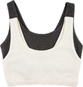 Organic Cotton Stretch Bralette 2-Pack - Soft Support for Active Days