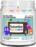Saturday Cartoons Cereal Candle - Fruity Loop Scent Soy Candle