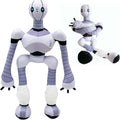 Robot Plush Doll Adjustable Arms Plush Stuffed Figure - Versatile Toy
