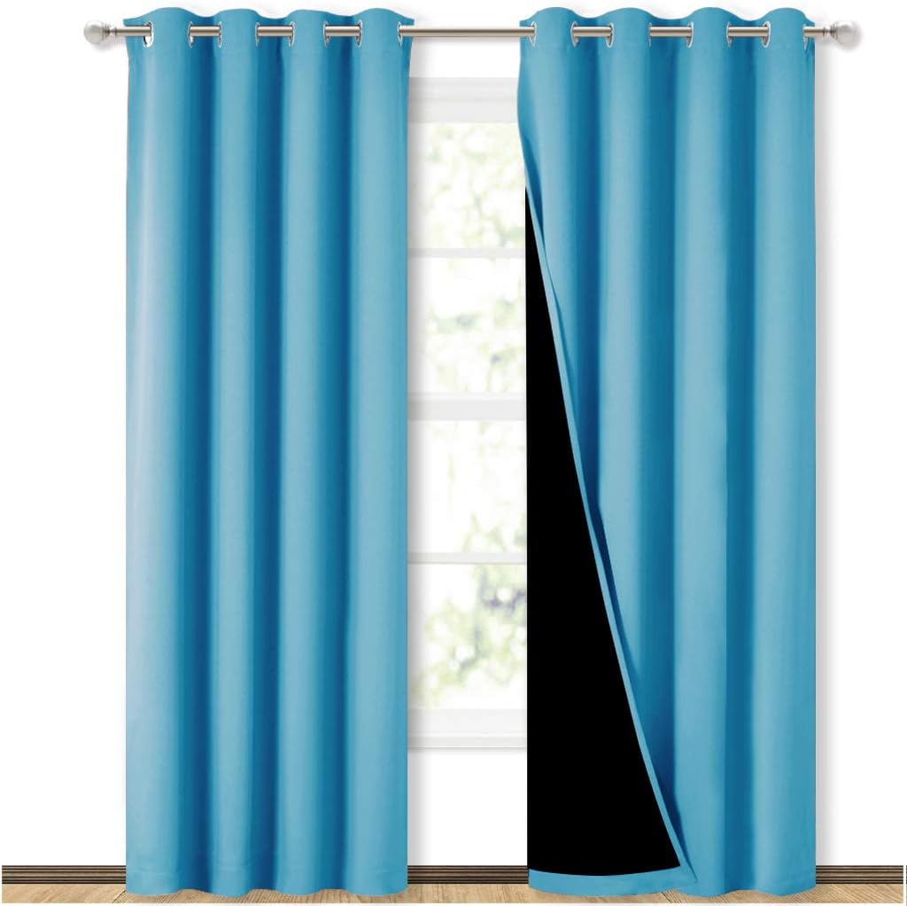 NICETOWN 100% Blackout Curtains for Energy Efficiency & Comfort