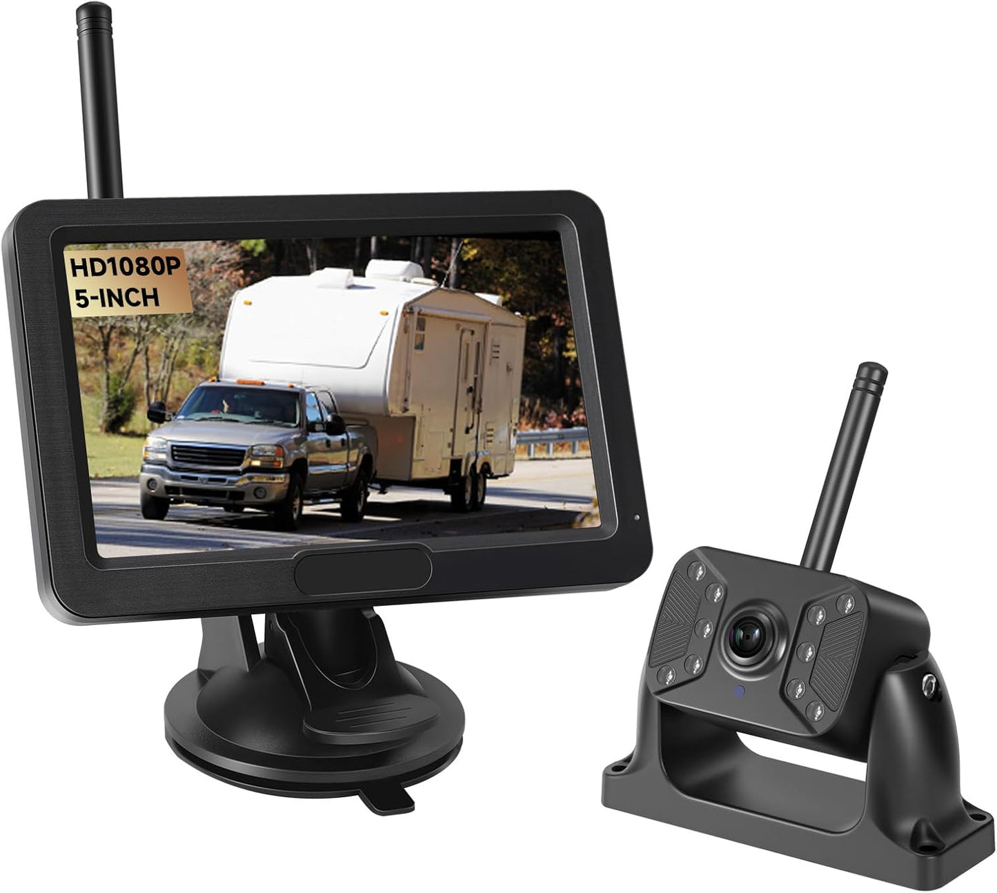 Wireless RV Backup Camera with 5in HD Monitor for Furrion Systems