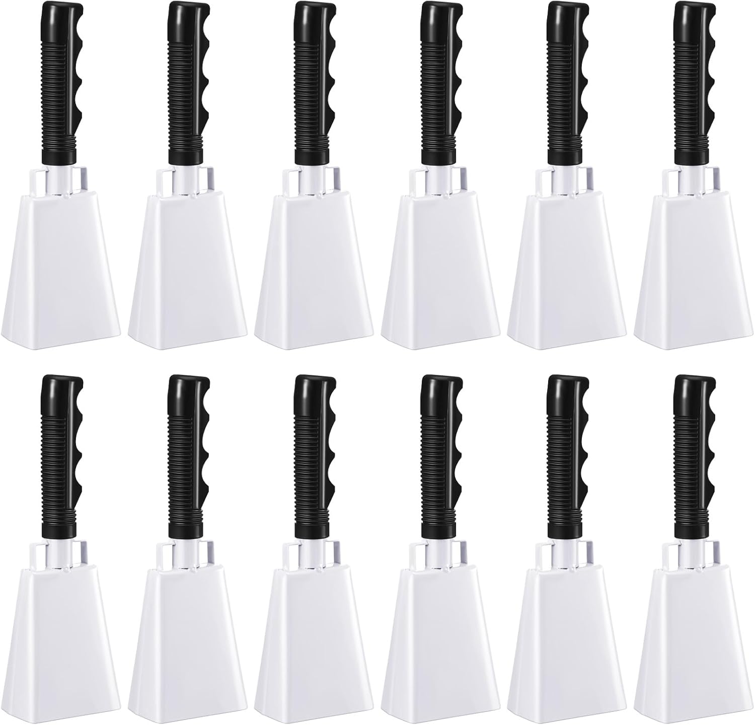Pelopy 12 Pcs Large Cow Bell for Sporting Events and More