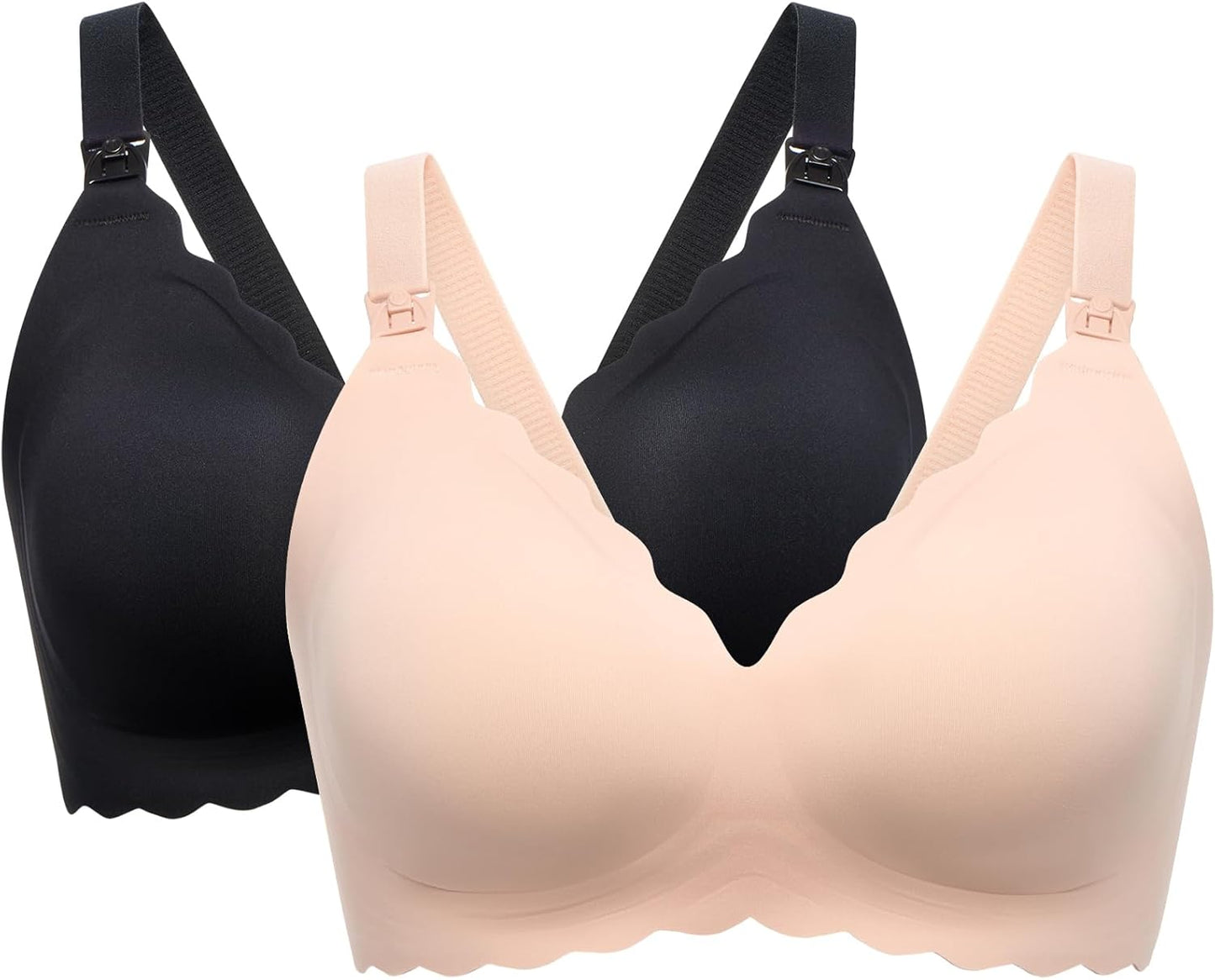 Momcozy Nursing Bras for Breastfeeding with Jelly Strip Support