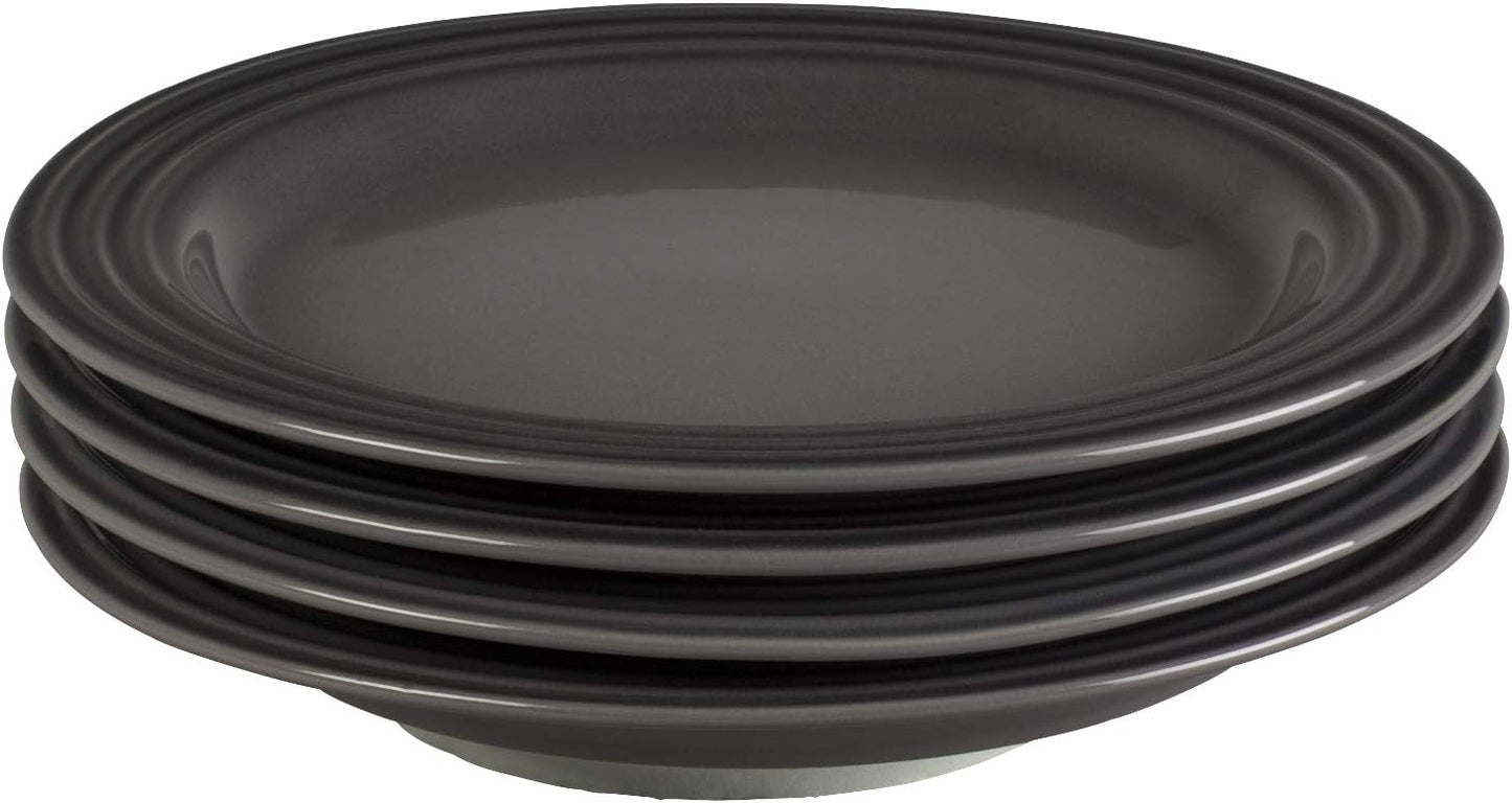 Le Creuset Stoneware Set of 4 Salad Plates for Everyday Use