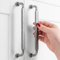 6-1/4 in Hole Centers Antique Iron Cabinet Pulls - 10 Pack