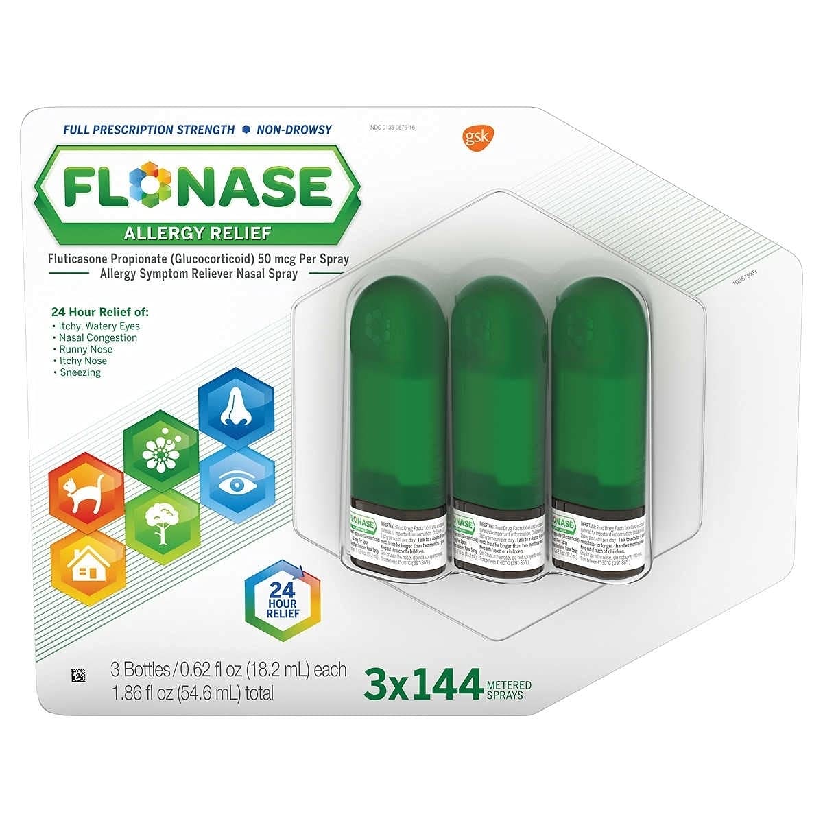 Flonase Allergy Relief Nasal Spray for Effective Allergy Control