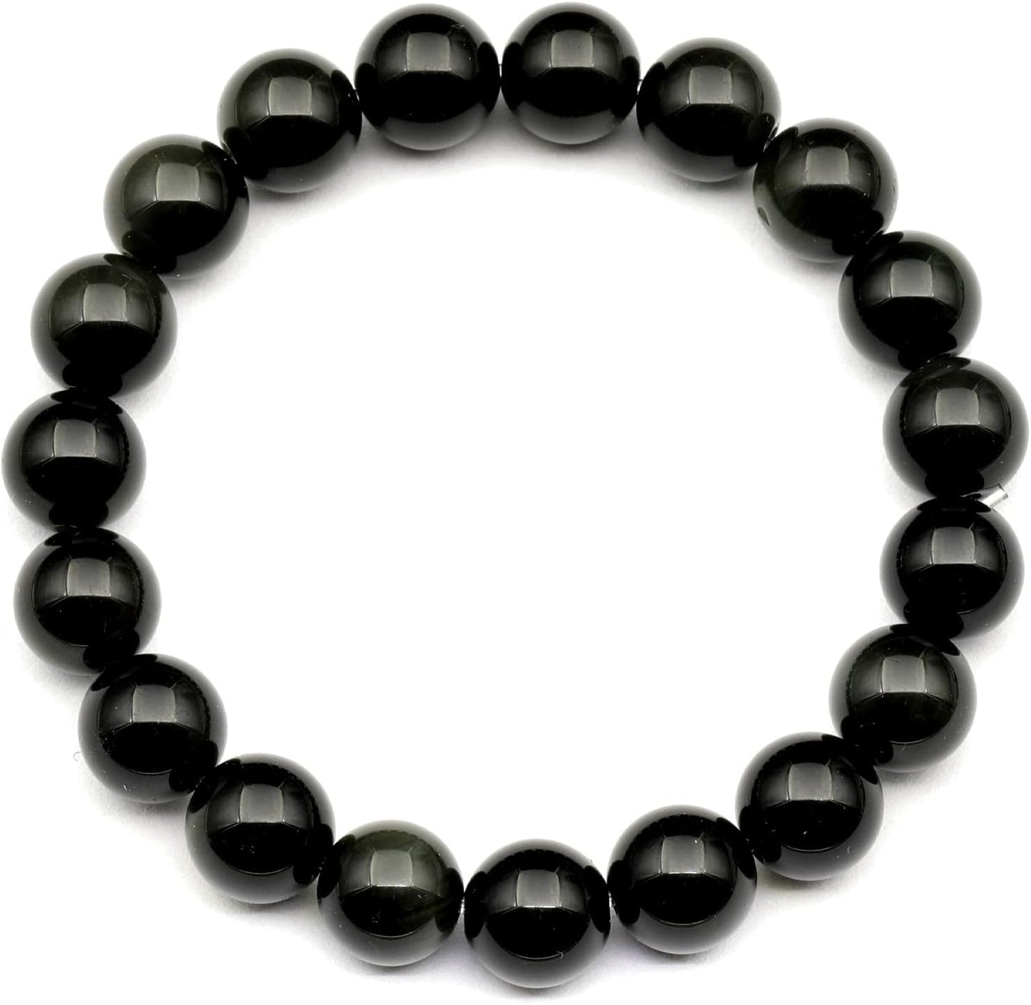 Natural Fluorite Beaded Stretchy Bracelet for Healing and Style