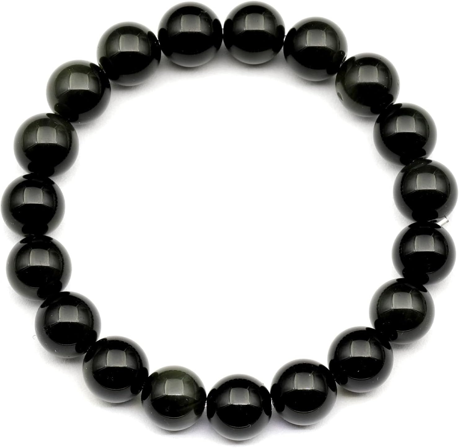 Natural Fluorite Beaded Stretchy Bracelet for Healing and Style