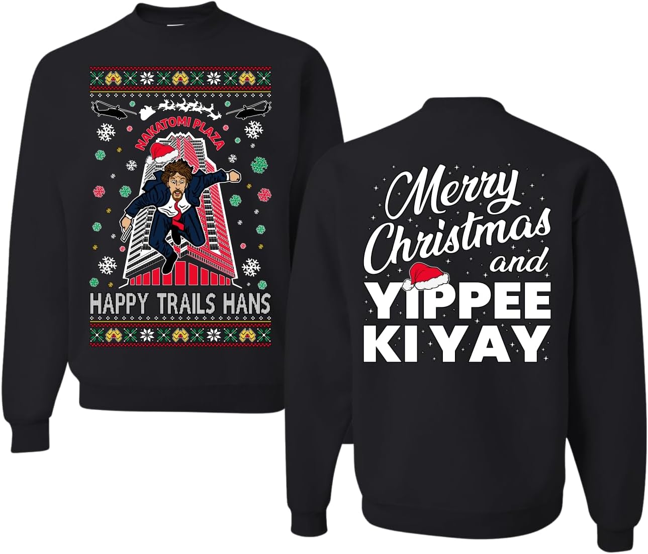 Nakatomi Plaza Christmas Party Ugly Sweater for Everyone