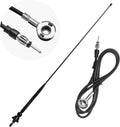 ASOOLL Black Boat Marine Radio Antenna 26.5in - Strong FM AM Reception