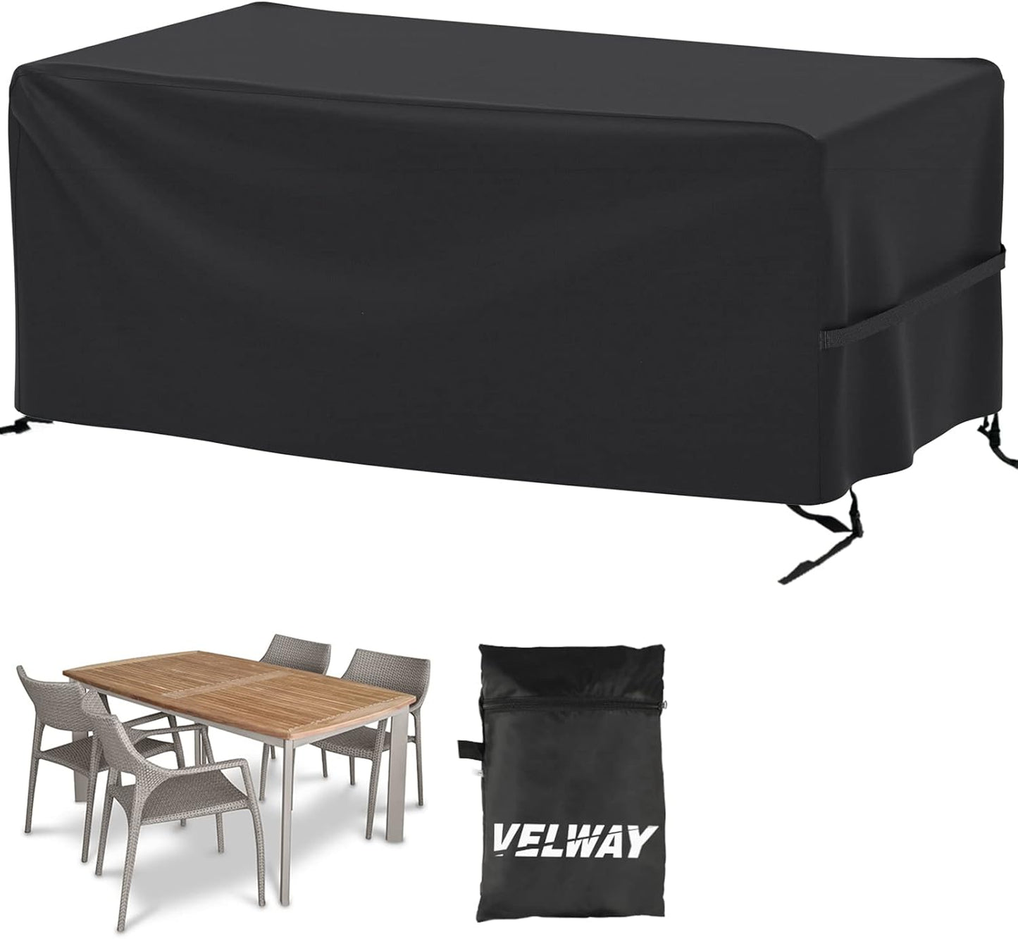 Velway Patio Furniture Cover for All Weather Protection and Durability