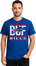 Zubaz NFL Men's Short Sleeve Team Graphic T-Shirt - Bold (Style YLBJ)