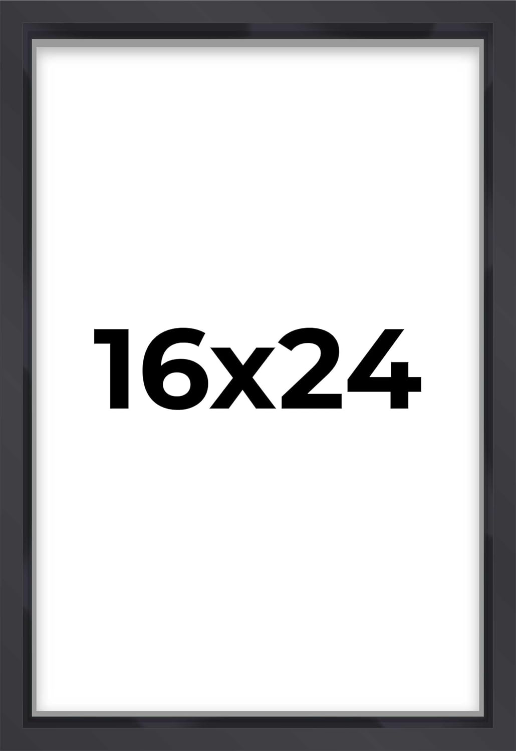 16x24 Contemporary Black Shadow Box Frame for Your Memories