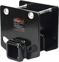 2 in RV Bumper Mount Hitch Receiver for 4x4 Bumper - Strong 3500 lb