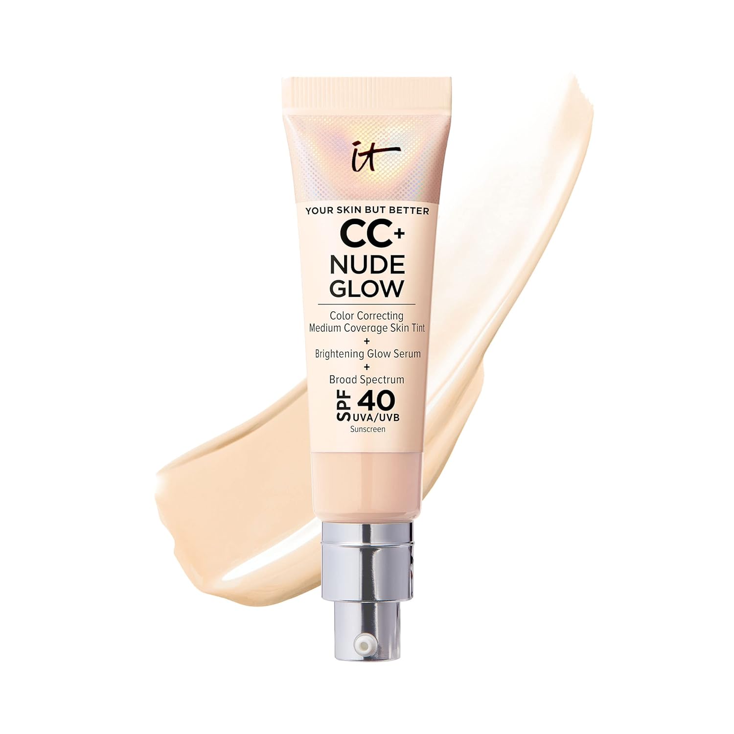 IT Cosmetics CC+ Nude Glow Foundation with SPF 40 Review