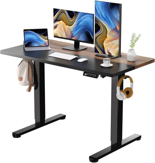Adjustable Electric Standing Desk - Ergonomic & Stylish! 