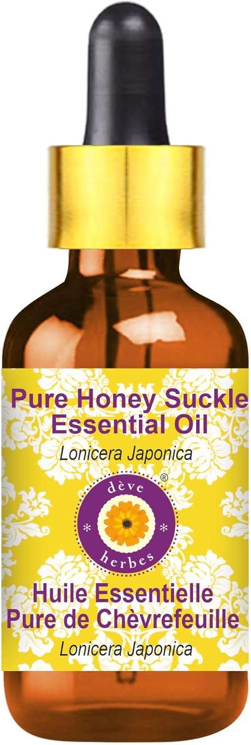Deve Herbes Pure Honey Suckle Essential Oil for Skin Care