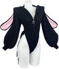 Cosplay Sexy Bunny Outfit 3-Piece Set - Cute Stretch Bodysuit