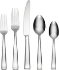 Oneida Monolith 20 Piece Everyday Flatware Set - Modern Stainless