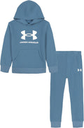 Under Armour boys Hoodie Set - Lightweight, Relaxed Zip Up Shoes