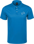 Detroit Lions Performance Polo - Team Color Short Sleeve