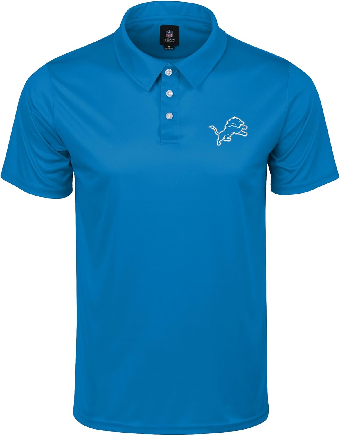 Detroit Lions Officially Licensed Performance Polo Shirt for Fans
