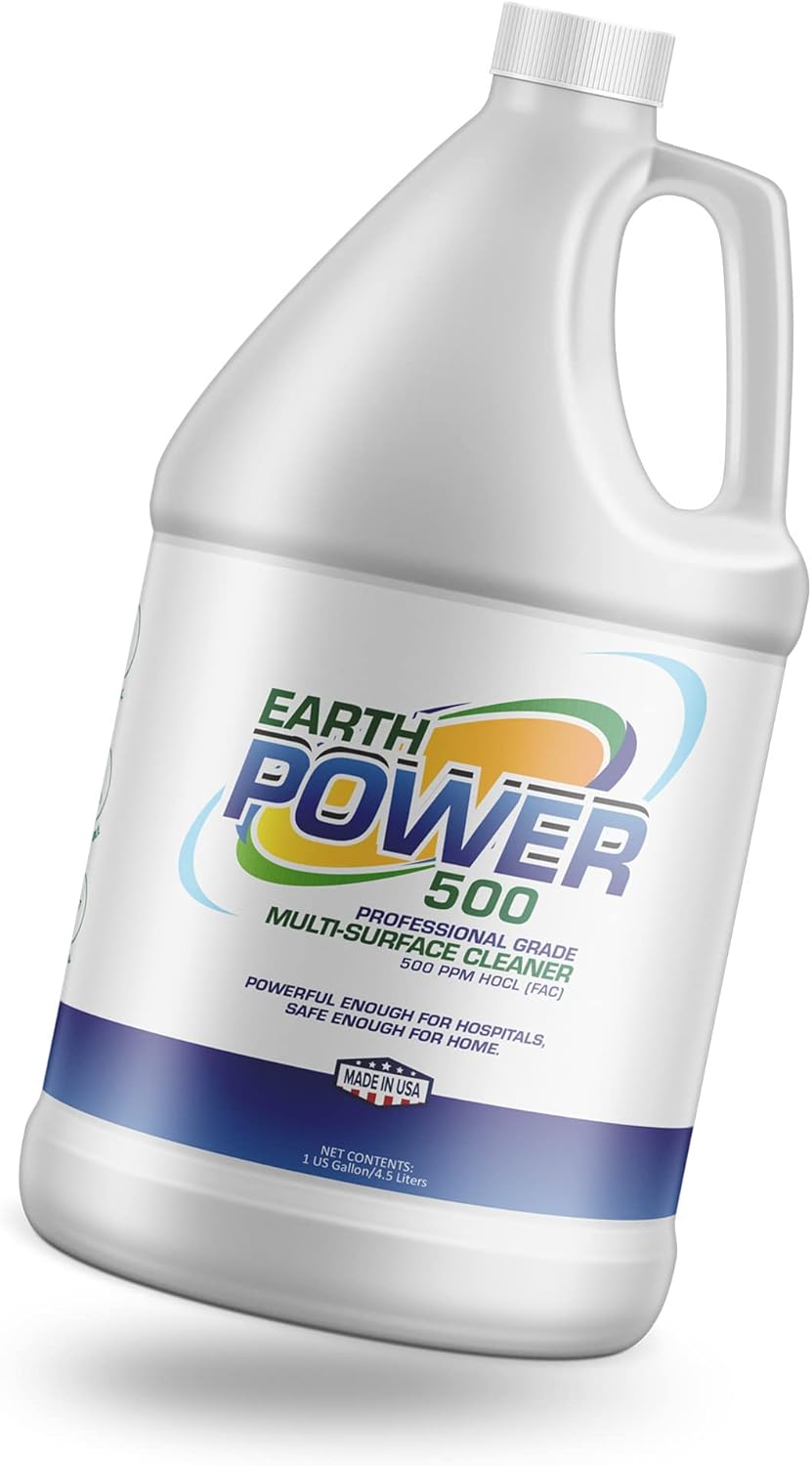 Earth Power Hypochlorous Acid Cleaner for Safe Everyday Use