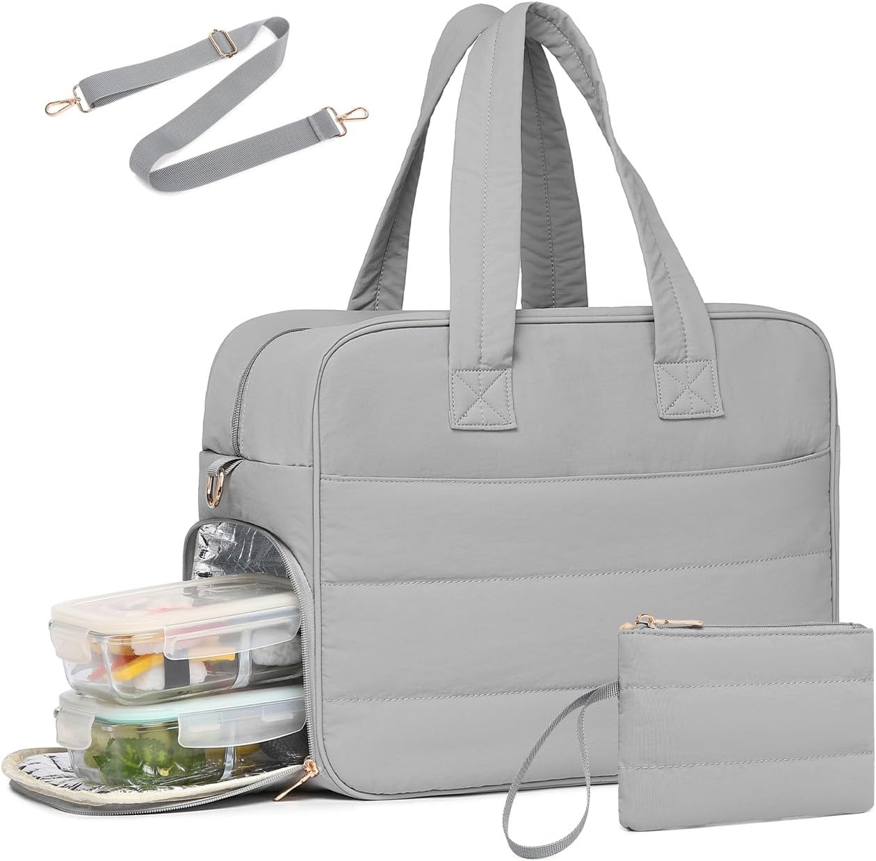 Insulated Lunch Tote Bag for Women with Large Capacity Design