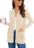 Women's 2025 Long Sleeve Cardigan Sweaters - Soft Knit with Pockets