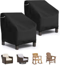 Patio Outdoor Chair Covers 2 Pack - Waterproof Protection for Chairs