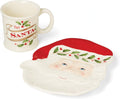 Lenox Holiday 2-Piece Cookies For Santa Set - Festive Mug & Plate