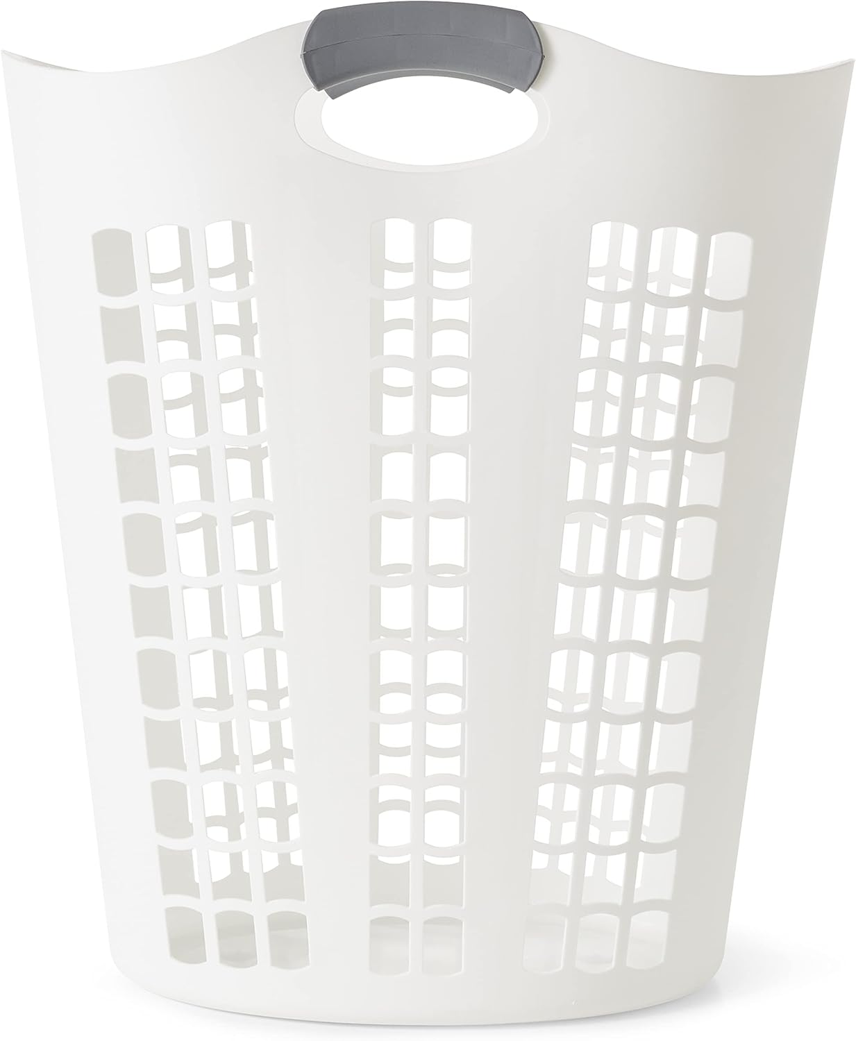 Gracious Living Laundry Basket - Easy Carry Flex Hamper