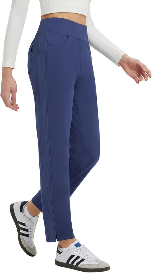 Baleaf Women's Fleece Lined Pants for Winter Travel and Hiking