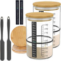 Pro Sourdough Bread Starter Kit - 34 oz Jar for Reliable Starters