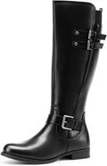 DREAM PAIRS Women's Knee High Riding Pirate Boots - Comfortable Shoes