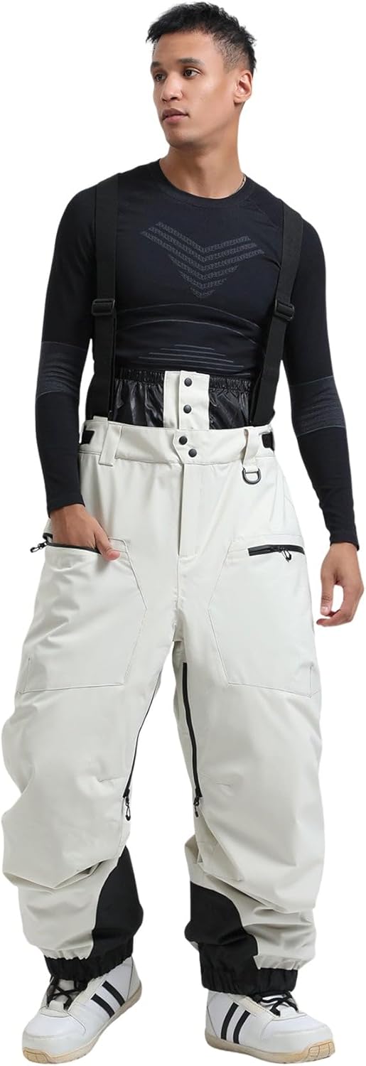IMPHUT Insulated Snow Bibs - Stay Warm & Dry!