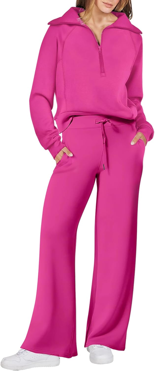 Stylish 2 Piece Outfits for Women - Fall Fashion Lounge Set
