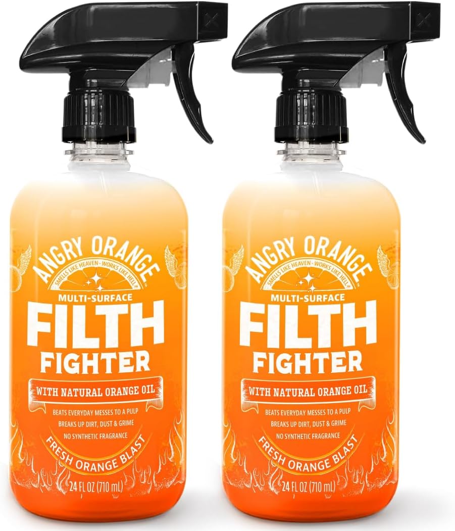 Citrus Multipurpose Cleaner Spray for Kitchen and Bathroom - 24 oz