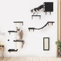 Modern Wall-Mounted Cat Furniture by ESOTTE - 5pcs Set